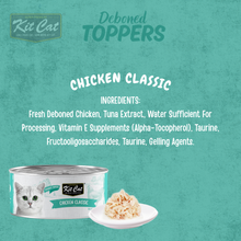Load image into Gallery viewer, Kit Cat Deboned Toppers - Chicken Variants (80g)