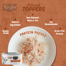 Load image into Gallery viewer, Kit Cat Deboned Toppers - Chicken Variants (80g)