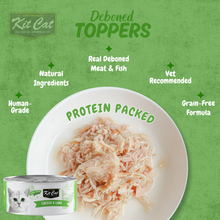 Load image into Gallery viewer, Kit Cat Deboned Toppers - Chicken Variants (80g)
