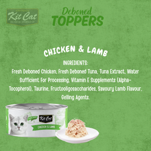 Load image into Gallery viewer, Kit Cat Deboned Toppers - Chicken Variants (80g)