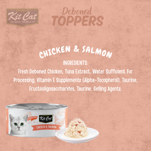 Load image into Gallery viewer, NEW! Kit Cat Deboned Toppers - 6 x 50g