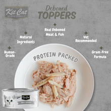 Load image into Gallery viewer, Kit Cat Deboned Toppers - Tuna Variants (80g)