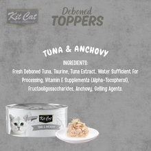 Load image into Gallery viewer, Kit Cat Deboned Toppers - Tuna Variants (80g)