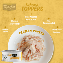 Load image into Gallery viewer, Kit Cat Deboned Toppers - Tuna Variants (80g)