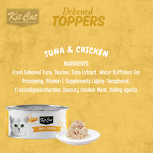 Load image into Gallery viewer, NEW! Kit Cat Deboned Toppers - 6 x 50g