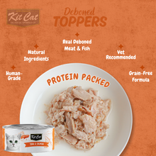 Load image into Gallery viewer, Kit Cat Deboned Toppers - Tuna Variants (80g)