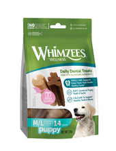 Load image into Gallery viewer, Whimzees XS/S/M/L Puppy Value Bag