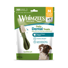 Load image into Gallery viewer, Whimzees Medium Toothbrush Discovery Bag (5 pc)