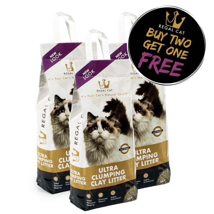 Regal Ultra Clumping Cat Litter Buy 2 Get 1 Free