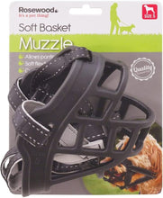 Load image into Gallery viewer, Rosewood Soft Basket Muzzle