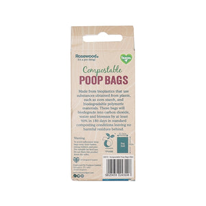 Compostable Dog Poop Bag 15 x 4