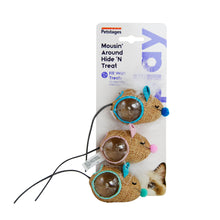 Load image into Gallery viewer, Petstages Mousin Around Hid &#39;n Treat (3pk)