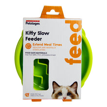 Load image into Gallery viewer, Outward Hound Fun Feeder Cat Green Tiny