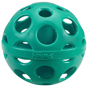 Squeakin' Holey Moley Dog Ball Stuffable Fetch Toy