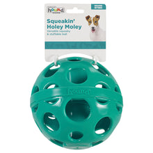 Load image into Gallery viewer, Squeakin&#39; Holey Moley Dog Ball Stuffable Fetch Toy