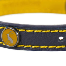 Load image into Gallery viewer, Rosewood Joules Navy Leather Dog Collars