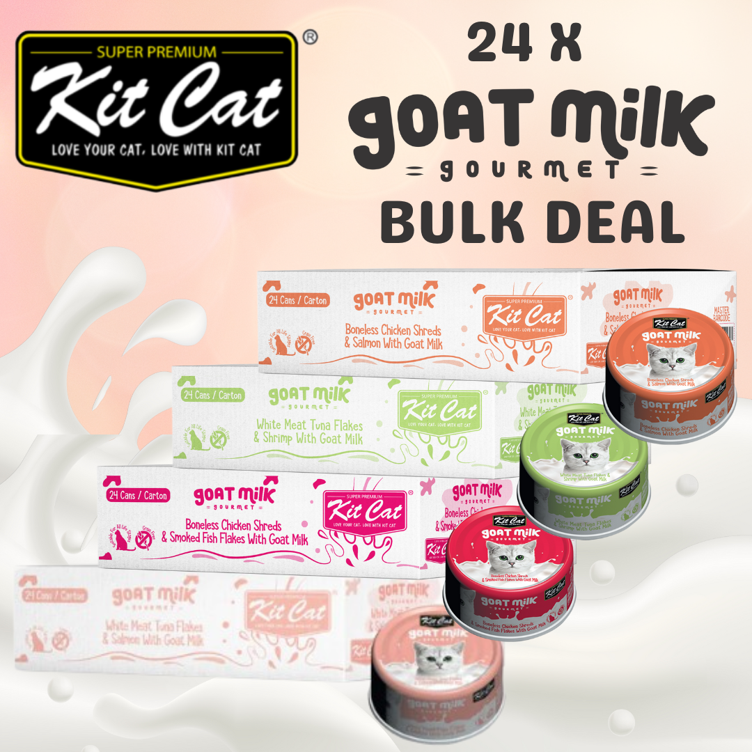 Kit Cat Goat Milk Gourmet Bulk Deal McMac Pet SA