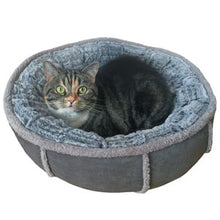 Load image into Gallery viewer, Rosewood Deep Plush Grey Donut