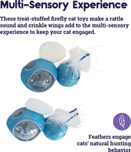 Load image into Gallery viewer, Petstages Firefly Treat Stuffer+ FREE Kitty Crunch