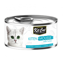 Load image into Gallery viewer, Kit Cat Kitten Tuna Mousse 80g