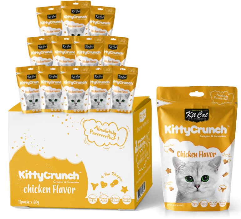 Kit Cat KittyCrunch Bulk Deal (60g x 12)