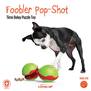 L'Chic Foobler Pop Shot Green & Red + FREE Kitty Crunch
