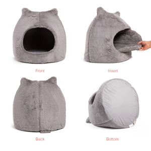 Best Friends by Sheri Meow Hut Fur Bed