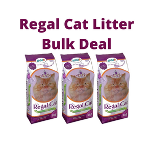 Regal Ultra Clumping Cat Litter Bulk Deal (3 x 5kg)