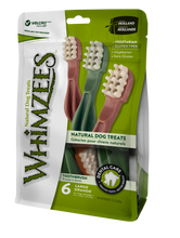 Load image into Gallery viewer, WHIMZEES Toothbrush Large Value Bag (6 Pieces)