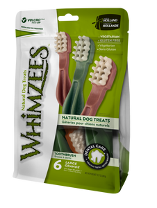 Whimzees Large Toothbrush Value Bag (6pc)