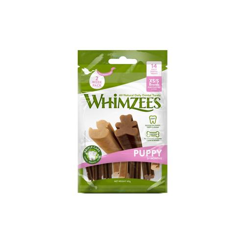 Whimzees Puppy Packs (Available in X-Small/Small and Medium/Large)